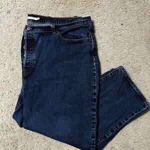 Levi's Women's Straight Leg Dark Indigo Jeans